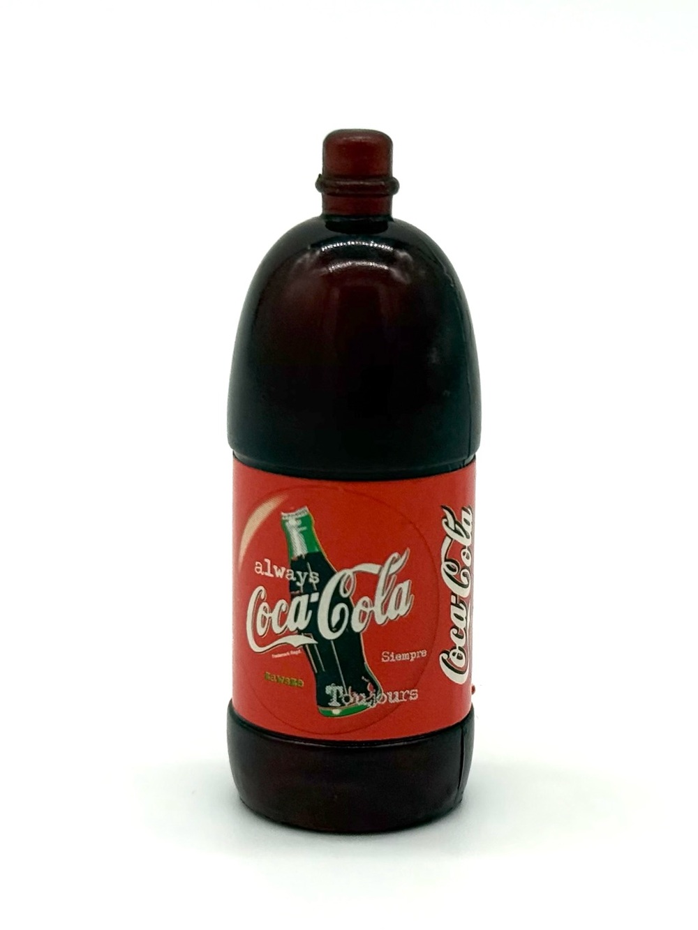 VTG Barbie Coca-Cola 2L Soda Bottle Doll Accessory Dreamhouse Kitchen Mattel Toy